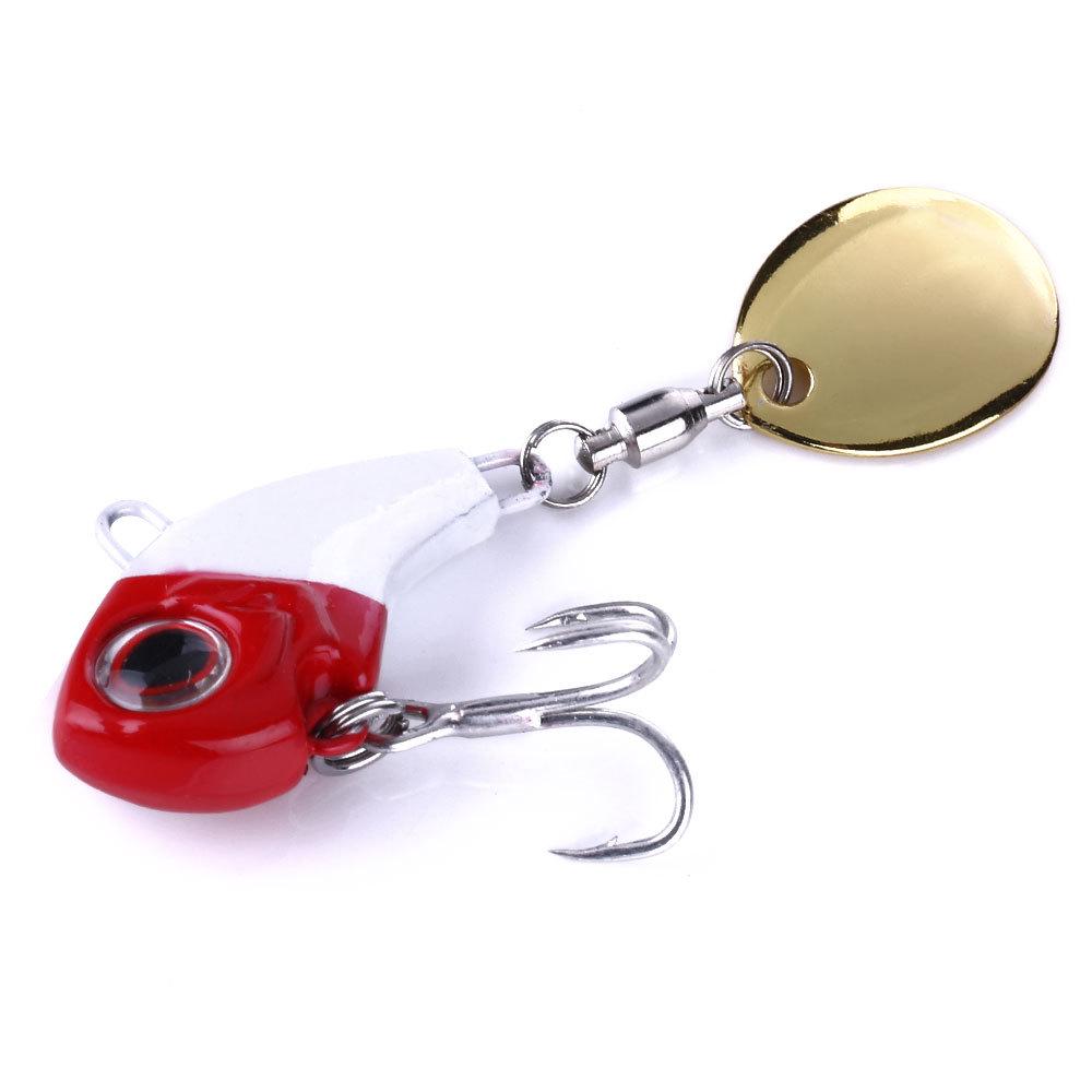 Hengjia Vib Spinner: Rotating Artificial Lure for Sea Bass & Culter