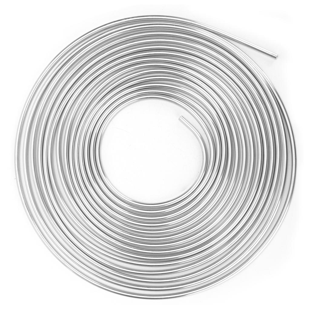 25ft Brake Line Tubing Copper Nickel Plated 3Celsius16in OD Coil Roll for Hydraulic Braking Fuel System(Gold )