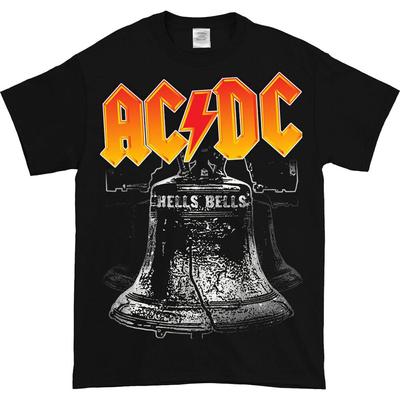 Tricou unisex Ac Dc Band Hells Bells Album Rock Black