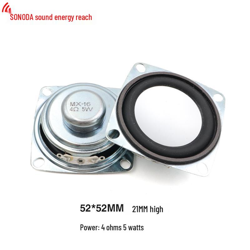 High Power 4 Ohm 3W & 5W Full Range Mini Speaker Horn (Sizes: 31/36/40/45/50/4040/5252)