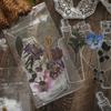 25-Sheet Vintage Plant & Flower Glass Bottle Stickers, Retro Floral Patterns & Self-Adhesive, for DIY Crafts