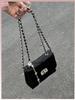 Black Diamond Bead Chain Crossbody Bag – Women’s 2025 Luxury Fashion 