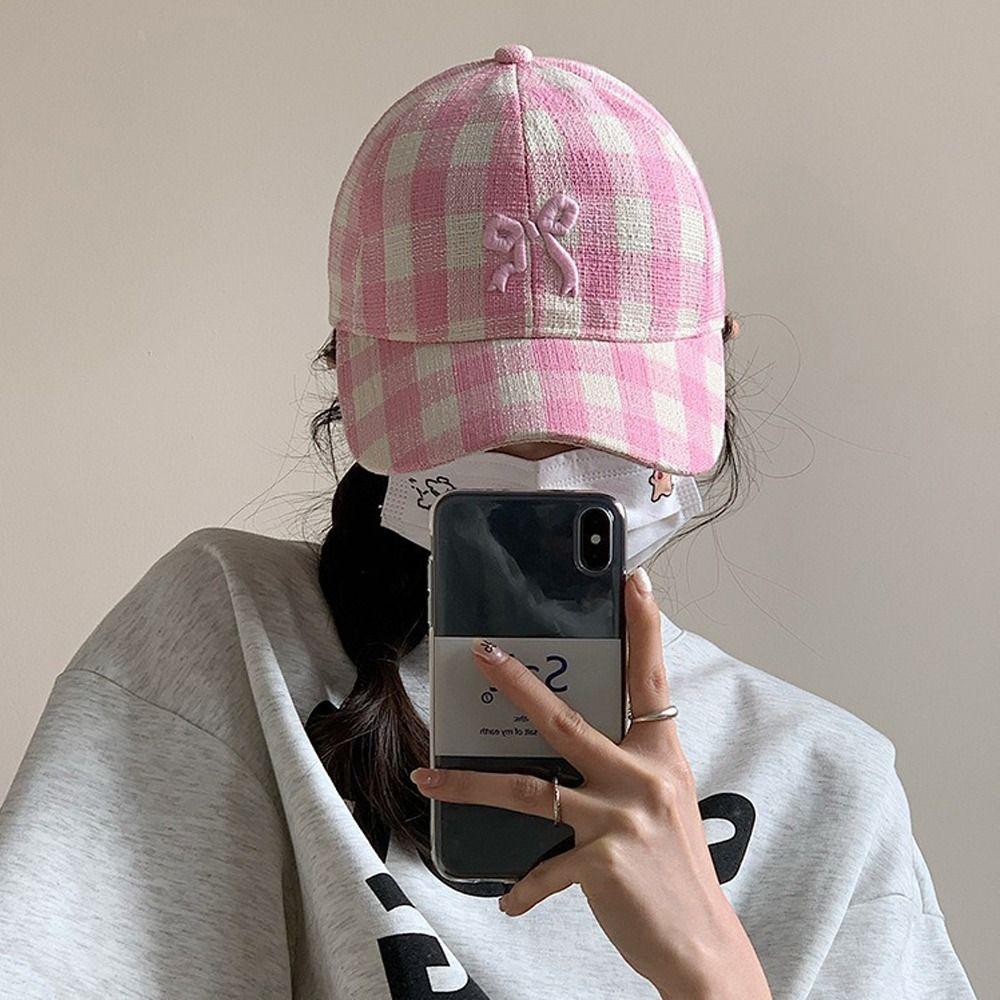 Cotton Baseball Cap Adjustable Visors Cap Fashion Peaked Cap Woman Girls