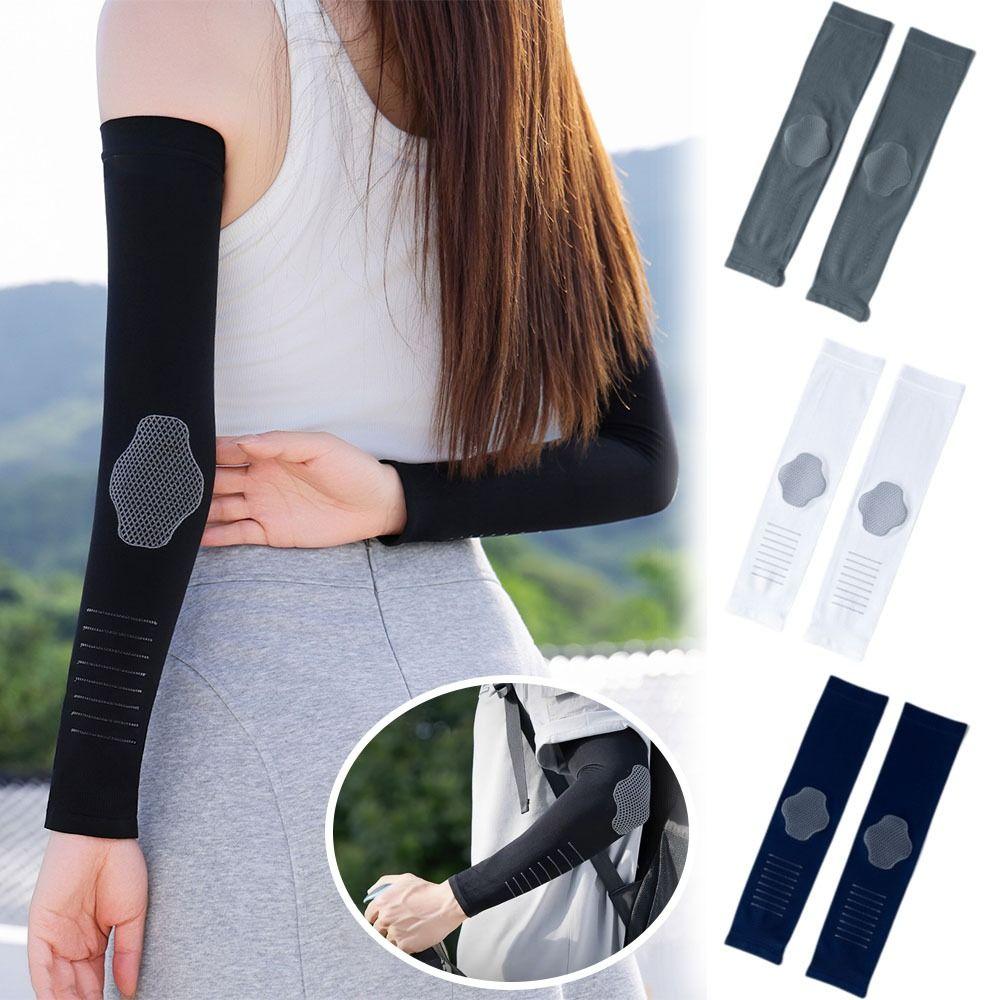 UV Protection Men's Sports Arm Guards Quick-drying Cooling Sleeves Cover Men&Women