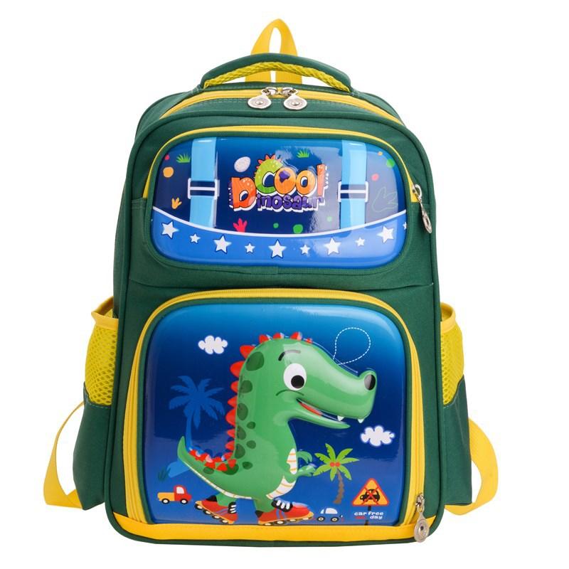 School BagsNew primary school first, second and third grades cute cartoon backpack mermaid dinosaur hard shell bag