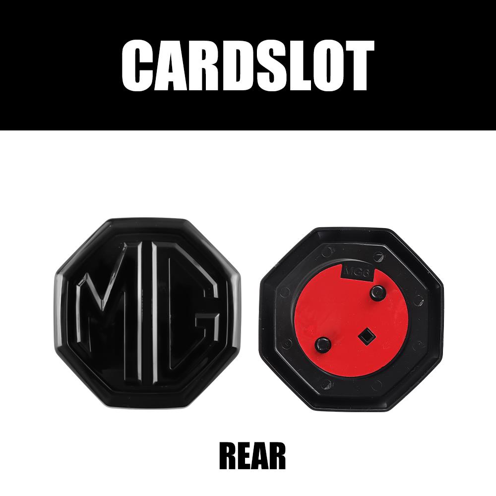 1/2 stuks Voor Morris Garages MG MG6 Auto Motorkap Voor Motorkap Grille Embleem Cover Achter Embleem Decoratie Sticker Auto Refit Accessoires