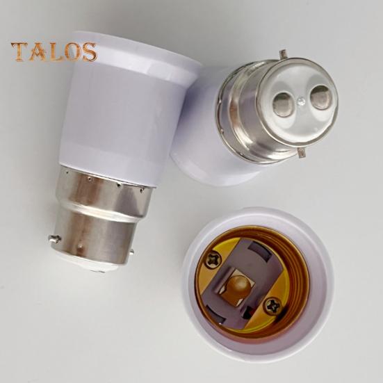 Adaptér do zásuvky B22 na E27 100-250 V AC napětí Snadná instalace Univerzální držák žárovky Konvertorový adaptér