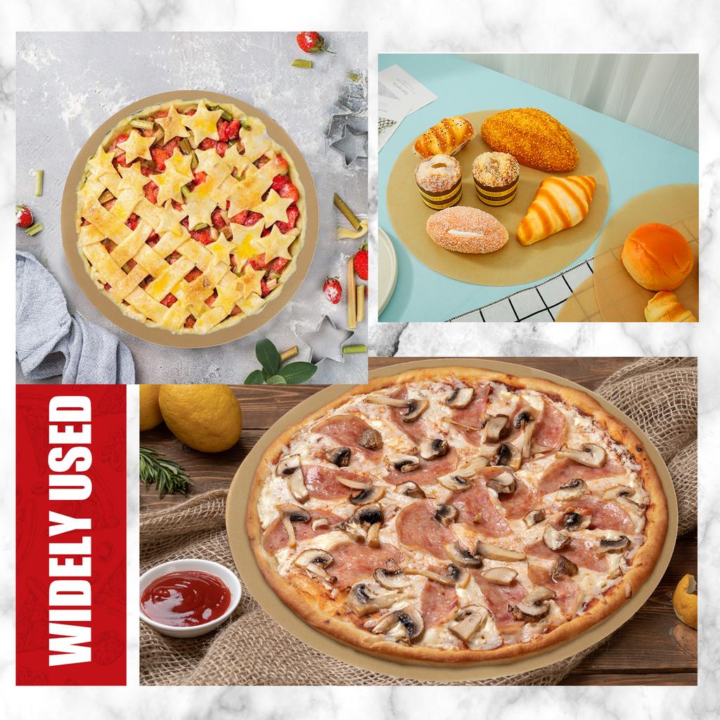 100/200Pcs Baking Paper Parchment Paper Air Fryer 14 Inch Paper Liner Round Oil Proof Non-stick Parchment Baking Sheet for Oven