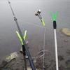 Light Aluminum Alloy Fishing Rod Holder Durable 50cm Fishing Rod Bracket Ultra-short Simple Design Fishing Tool Fishing