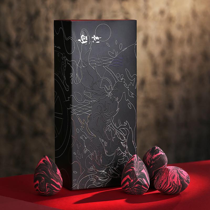 

4 шт., спонж для макияжа, пудра, сухая и влажная, комбинированная, красота, косметический шарик, тональная основа, пудра, скос, инструменты для макияжа