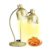 Food Heat Lamp Portable 2-Head Food Warmer Light Freestanding Commercial Electric Catering Food Warmers for Kitchen Restaurant
