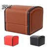 Individual Watch Storage Interior Lining Curved Flip Box with Container Single Lid Soft Display Stand