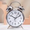 Dedicated To 1-inch Silent Alarm Clock, Retro Metal Ringing, Aisda Scan Second Clock, Luminous Clock for Students