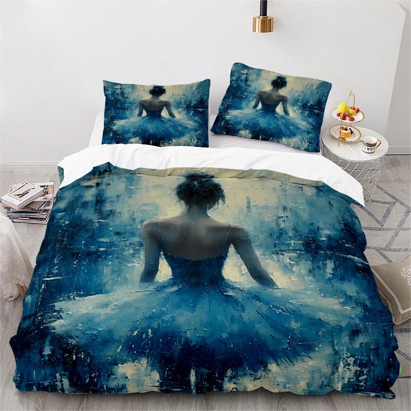 Fashion technology,3D Digital Printed Bedding, Duvet Covers, Pillowcases