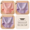 YUZHAOLIN Women's High-Waisted Cotton Tummy Control Panties 3-Pack