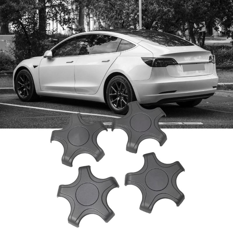 Car Wheel Center Caps Protector Easy Installs Car Wheel Covers Automotive Hub Caps Set Quick Installation 4pcs for Vehicle
