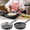 Non-Stick Frying Pan Induction Nonstick Frying Pan Skillet Metal Cookware Kitchen Supplies For Induction Ceramic Stove Cooktop