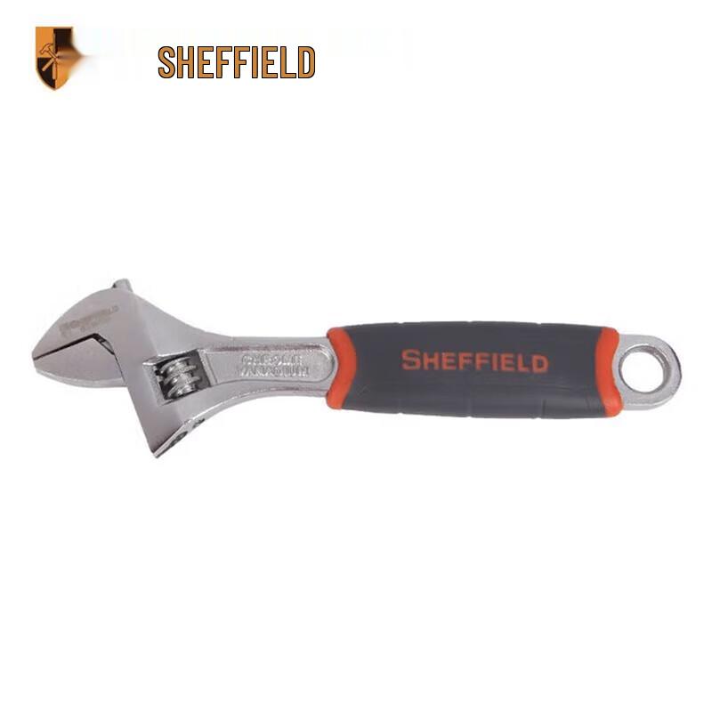 SHEFFIELD Chrome Vanadium Steel Adjustable Wrench