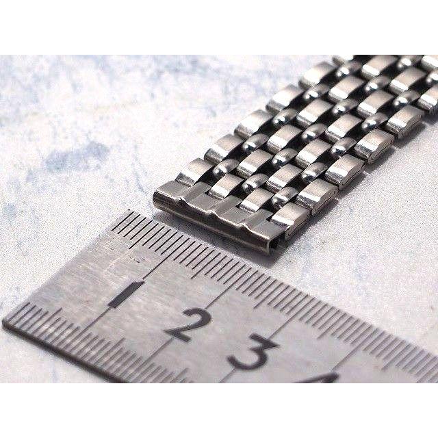 Used CITIZEN Genuine Stainless Steel Band Lug Width Approx. 18.0mm Men's Watch Band Used Vintage [TS049]