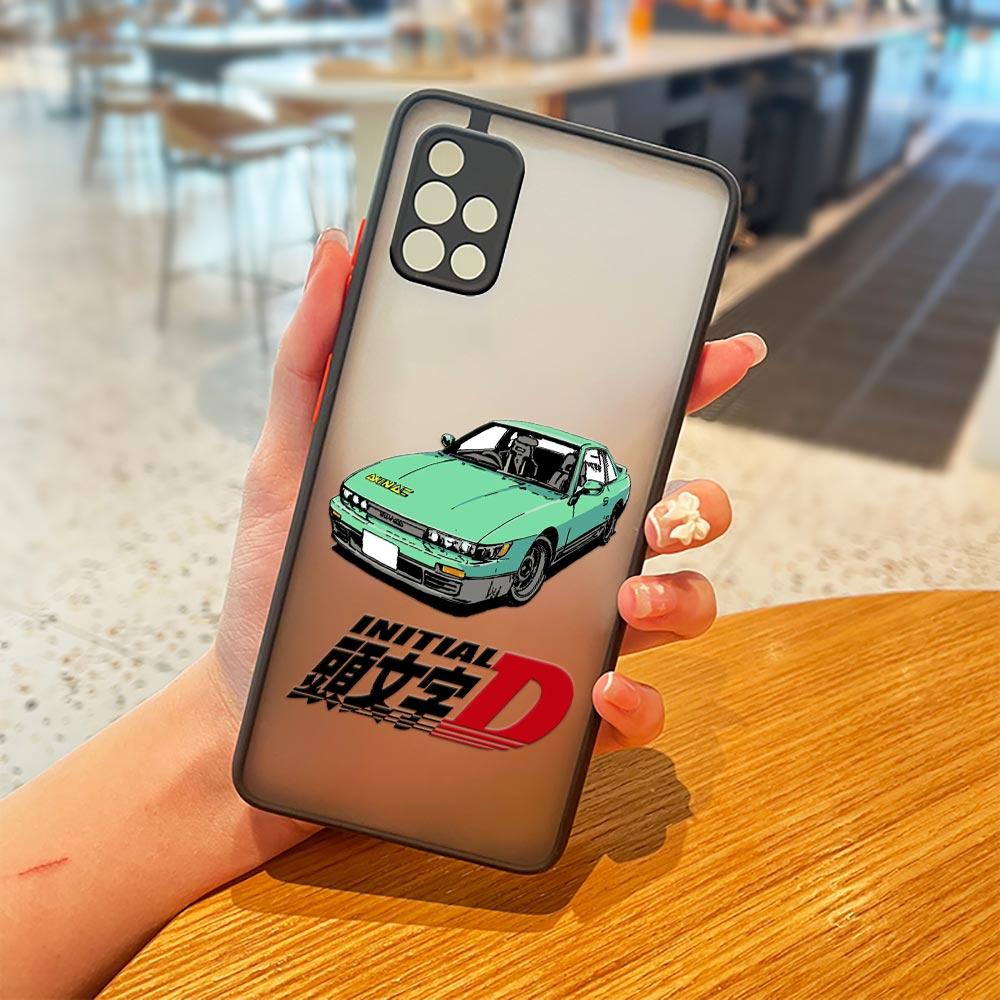 Anime Initial D AE86 Tail Light Posters Case For Samsung Galaxy A73 A72 A71 A53 A52 A51 A41 A33 A32 A31 A23 A22 A21s A13 A12 A11
