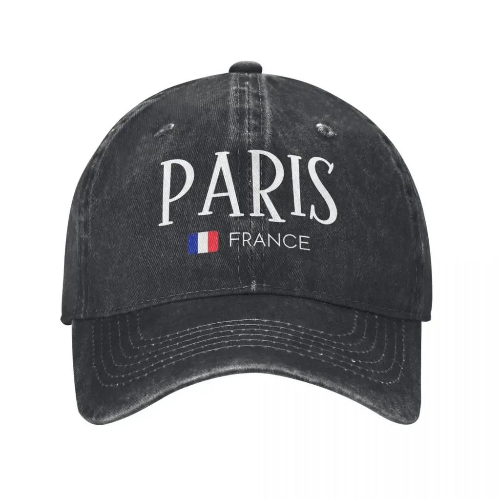 Paris France Flag Baseball Cap French Casual Unisex Unisex Trucker Dad Hat Designer Outdoor Sun Baseball Caps Birthday Present