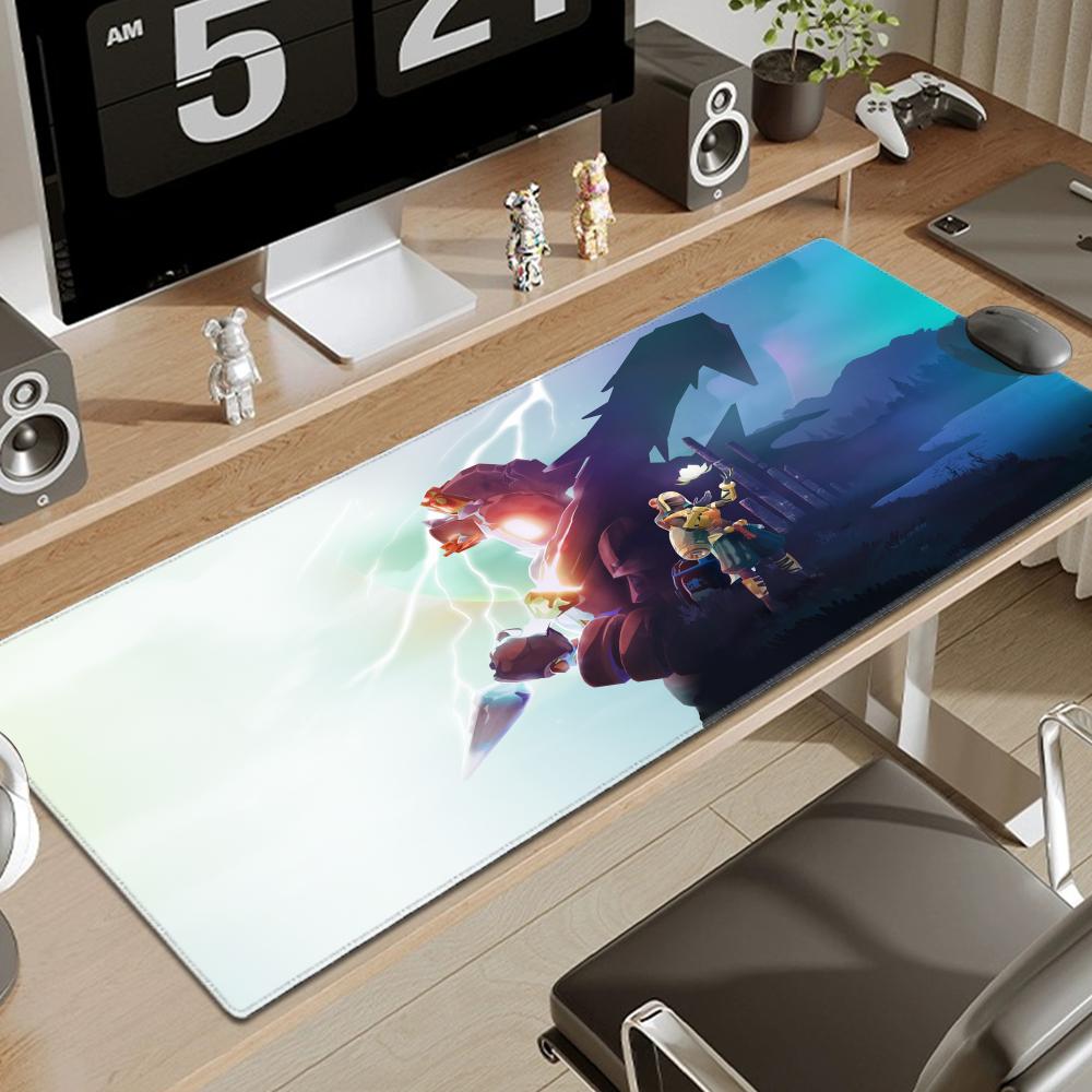 Game Risk Of Rain 2 Mouse Pad Tablet Laptop Xl Desktop Mouse Mat Cute Hd Printing Gaming Keyboard Pad Csgo Player 90x40