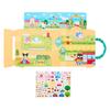 Sanrio Playable Sticker Set Sanrio Characters Paper PVC Toy Children Ages 3 and up Item 155306 - - Backing (PP coated), Stickers - - - - No.