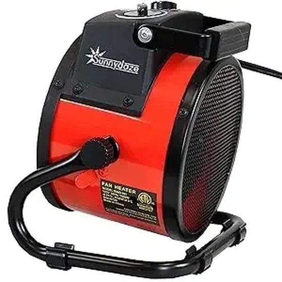 Portable Ceramic Electric Space Heater Thermostat Air Warmer Radiator Room Fast Heat Auto Shut-Off Safety Feature 2000W 3000W