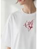 Oversized Y2K Print T-shirt: Cupid
