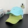 Fashion Hat Japanese lightweight quick-drying egg embroidered baseball cap women's light breathable cap daily versatile sunshade sunscreen cap