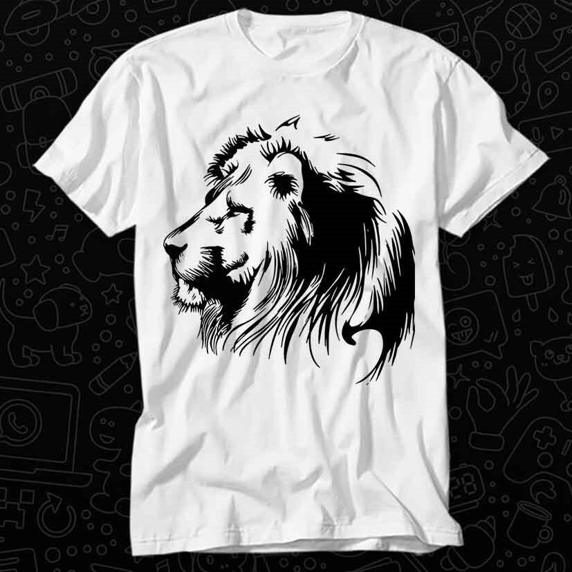 

The Lion King of Nature Jungle Animal T Shirt 587 4XL