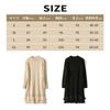 Maytopia Knit Long Midi Pleated Ruffle LYQ02 Women's Dress, Sleeves, Length, Flattering, Stylish, Hem, Casual, Formal, Commuting, Fall/Winter, (JP,