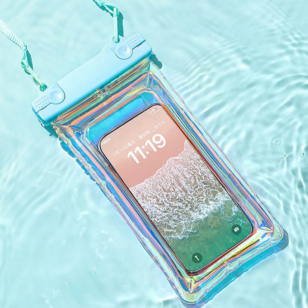 Touchscreen Waterproof Phone Case Shockproof Phone Cover Durable Drifting Phone Bag  Swim