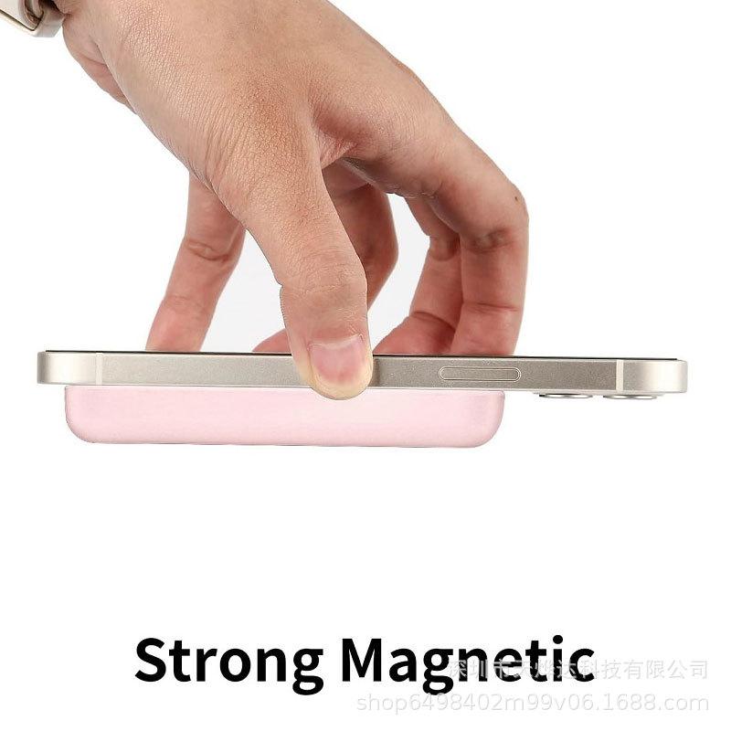Apple-Compatible MagSafe Battery Protective Case for Phone and Power Bank, Matte Finish