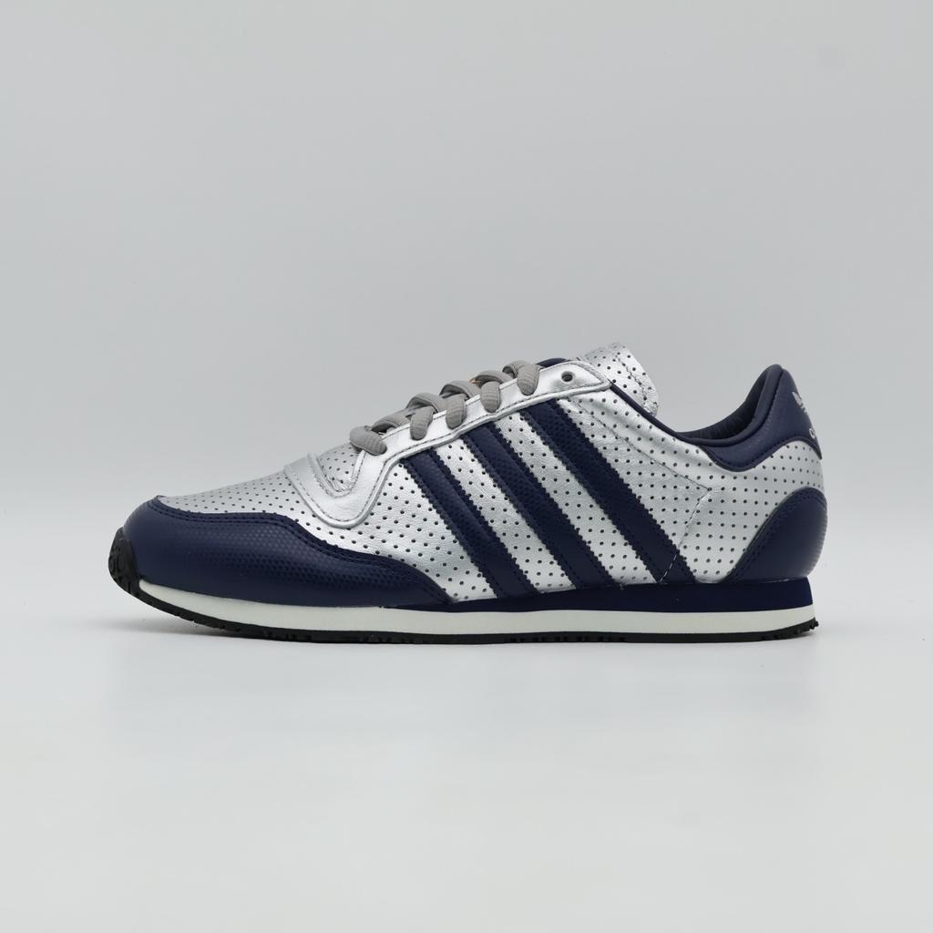 JR1614 Adidas Originals Galaxy OG Silver Metallic Night Indigo Off White (Men's)