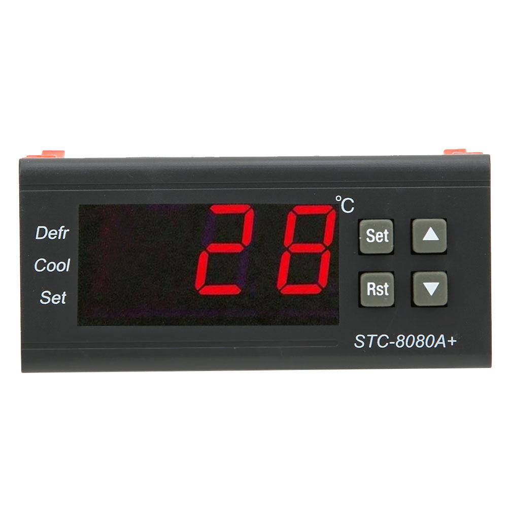 STC 8080A+ Digital Thermostat Refrigerating Defrosting Alarming Temperature Controller