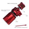Car Baffled Oil Catch Can Tank Kit For PCV System Red Universal Baffled Catch Can Kit