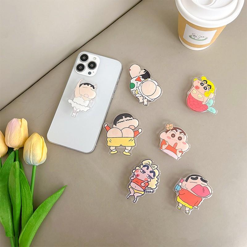 Cartoon Mermaid Cute New Phone Airbag Bracket Adhesive Korean Ins Style Desktop Watching TV Series Lazy