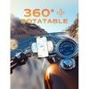 Bike Phone Holder [Upgraded Reinforced Clamp], [1S Lock] Motorcycle Phone Mount, [360° Rotatable] Bike Phone Mount Compatible With IPhone 17 Pro
