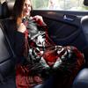 1pc Red and Black Tiger Blanket  Cute Cartoon Throw for Home Decor, Gift Idea, Living Room, Travel, Camping, Car Blankets