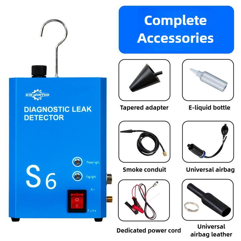 Exhaust Pipe Leak Detection Equipment Automobile Smoke Leak Detector Engine Intake System Leakage Tester