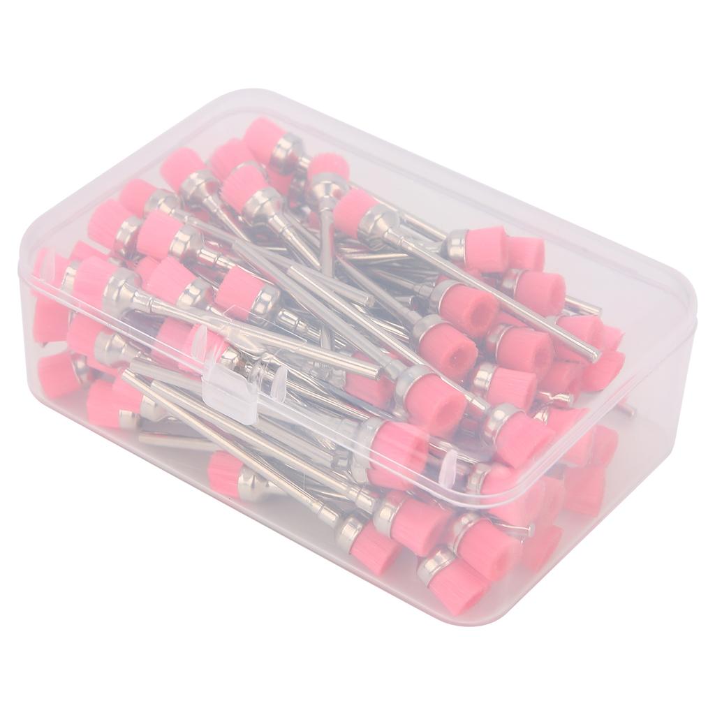 100pcs Nail Drill Bit Cleaning Brush Nail Dust Brush Cleaner Manicure Tool Accessory
