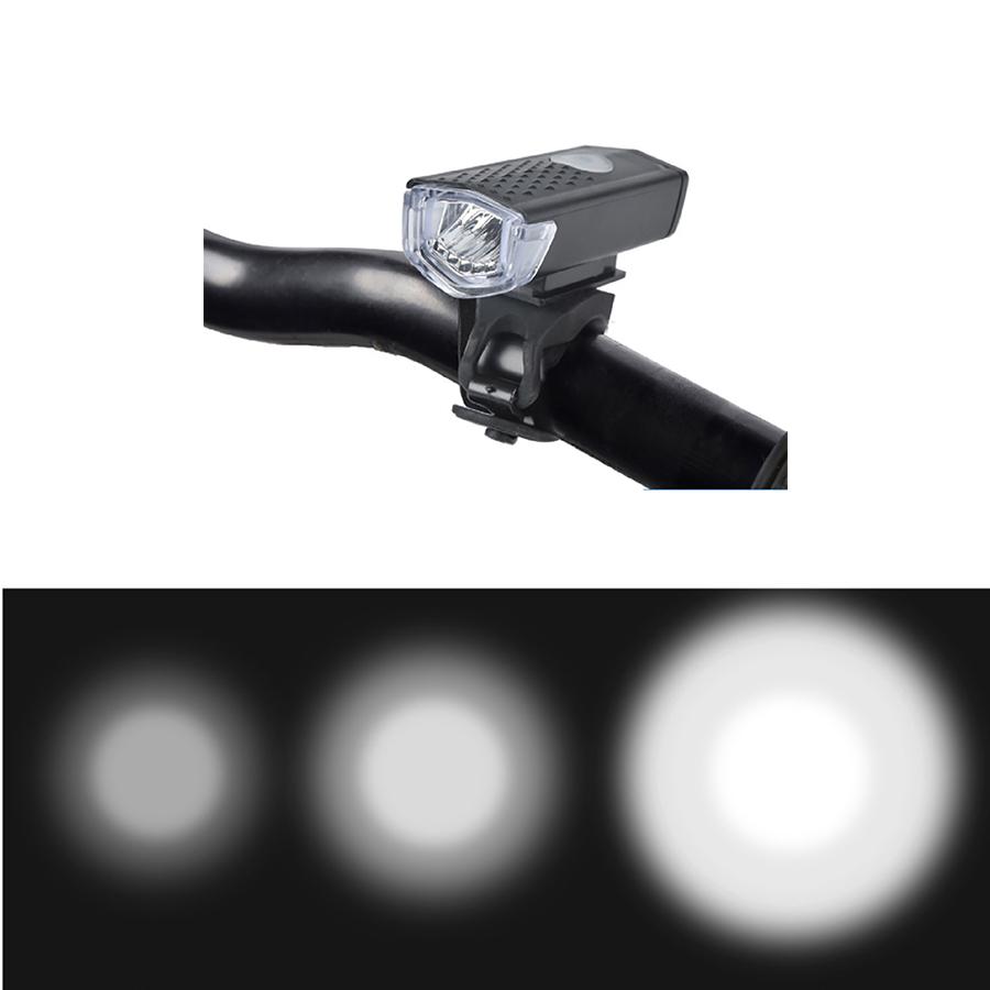 USB LED světlo na kolo přední zadní sada dobíjecí cyklistické světlo