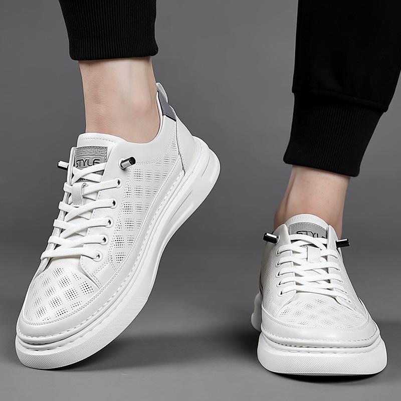 Little white shoes men's summer new breathable casual comfortable sports business casual shoes versatile men's board shoes