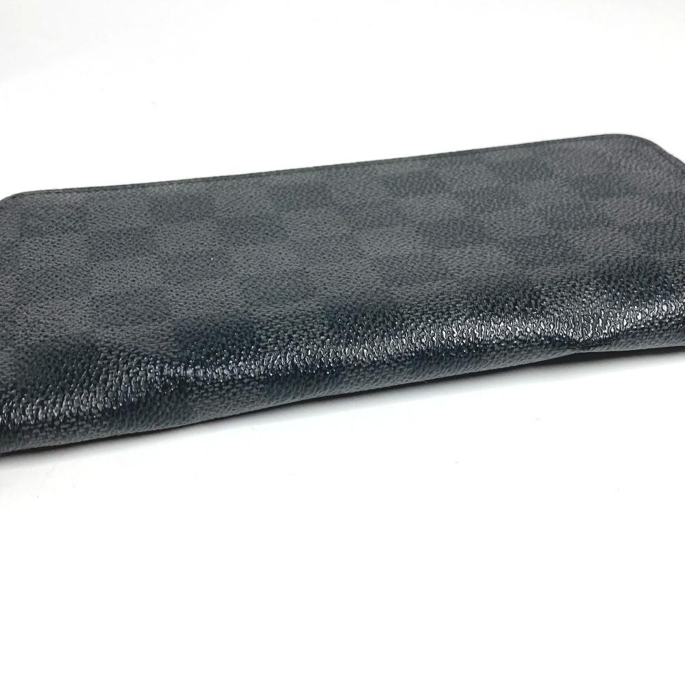 Louis Vuitton N63095 Damier Graphite Zippy WalletVertical Zip Around Long Wallet