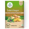 A Tata Product - Organic India Tulsi Ginger - 25 Tea Bags, Rich In Antioxidants, Supports Digestion, Stress Relieving, Helps Boost Metabolism, Caffe