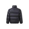 Li-Ning Badfive Letter Print Stand Collar Loose Short Down Jacket Men Jacket Black AYMT139-4