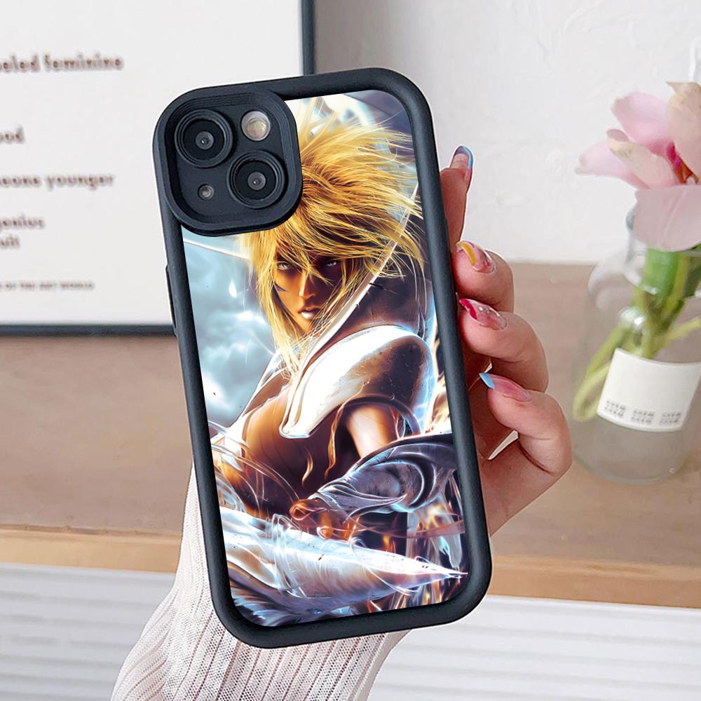 

Anime Tier Harribel Phone Case for iPhone 17 16 15 14 13 12 11 Air Pro Max Plus Black Soft TPU Shockproof Cover iPhone17 Pro