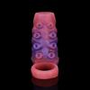 Octopus Shape Hollow Penis Sleeve Soft Silicone Wearable Penis Extender for Men