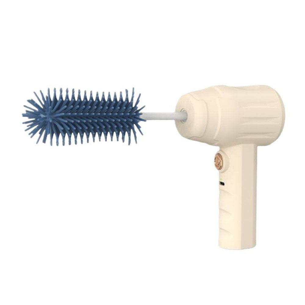 Wireless Electric Baby Bottle Brush Rechargeable Bottle Cleaner Electric Rotating Scrubber